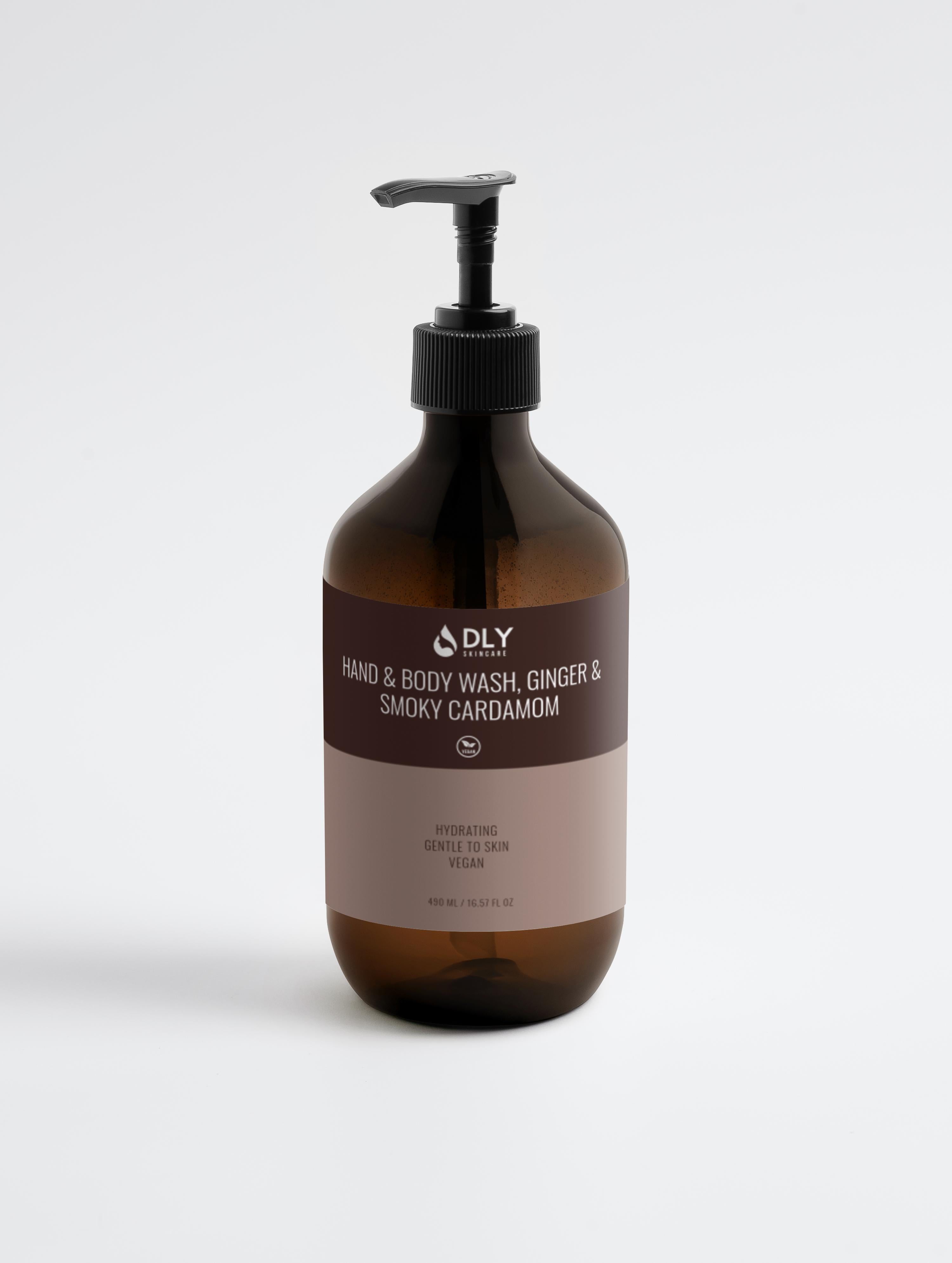 Hand & Body Wash, Ginger & Smoky Cardamom