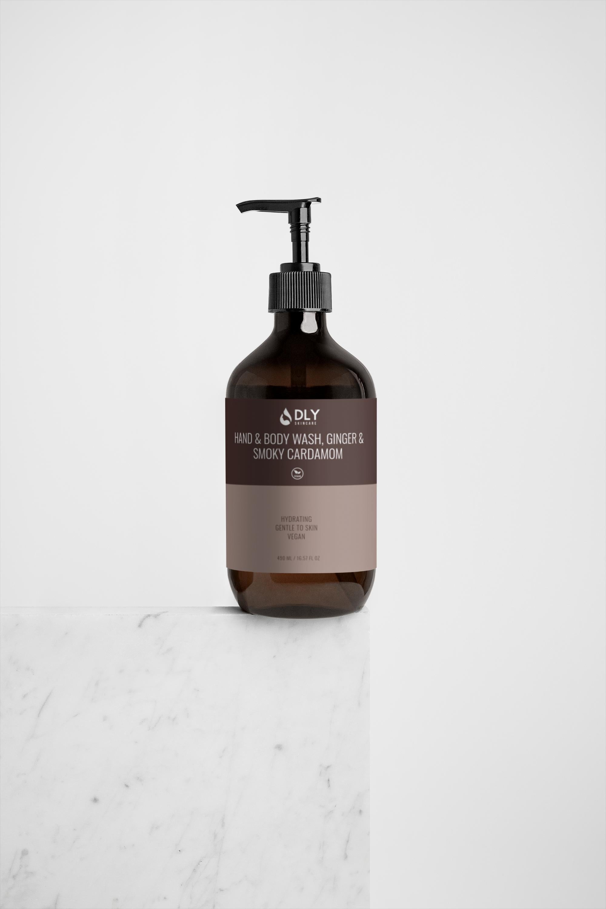 Hand & Body Wash, Ginger & Smoky Cardamom